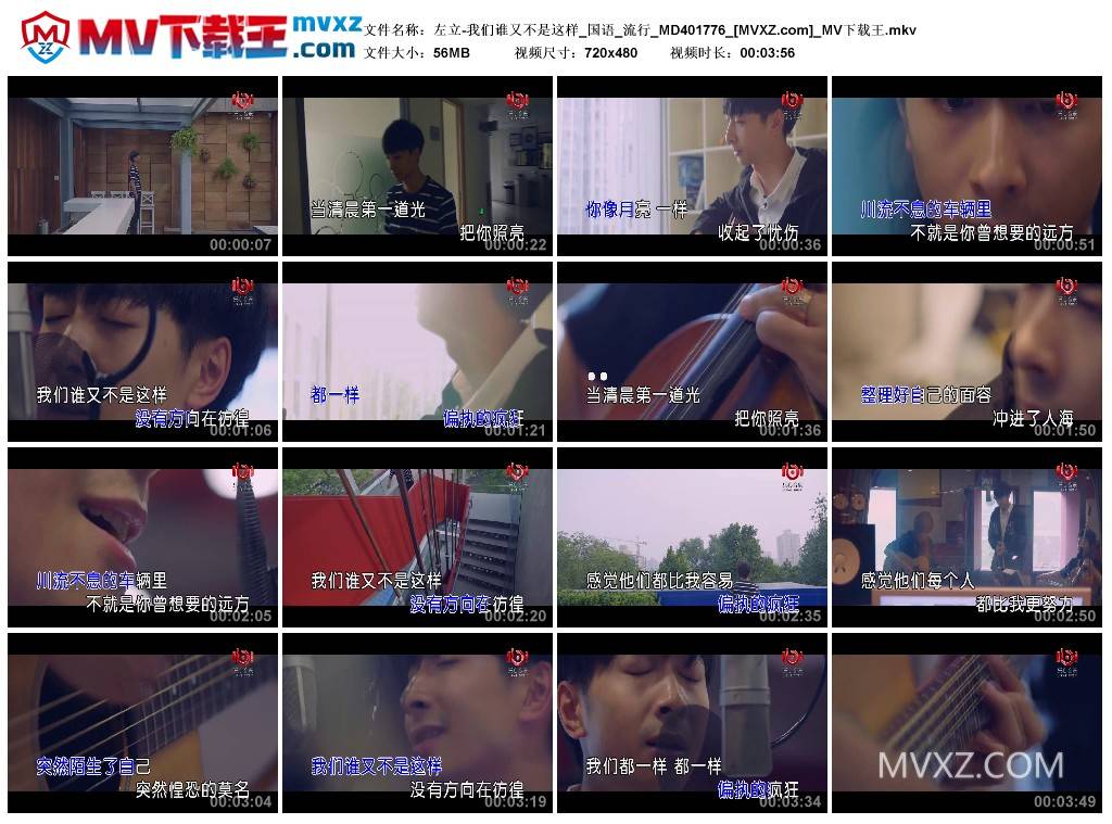 左立-我们谁又不是这样_国语_流行_MD401776